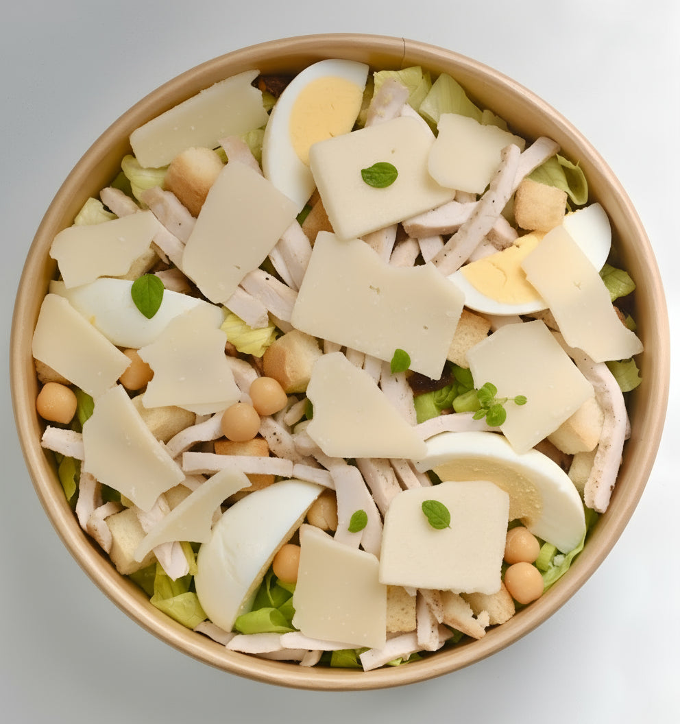 ENSALADA CÉSAR CON POLLO