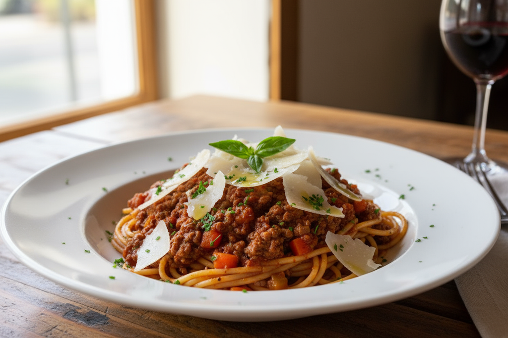 ESPAGUETIS A LA BOLOÑESA