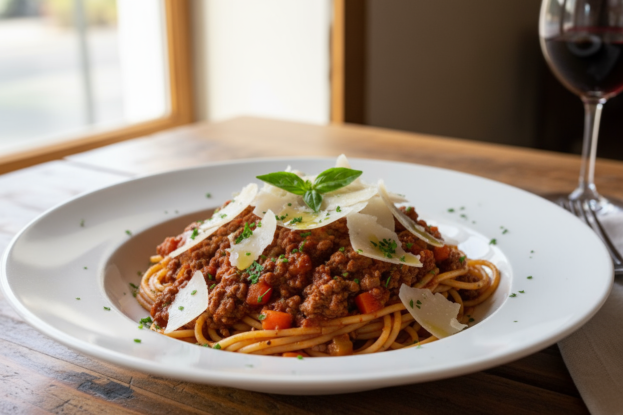 ESPAGUETIS A LA BOLOÑESA