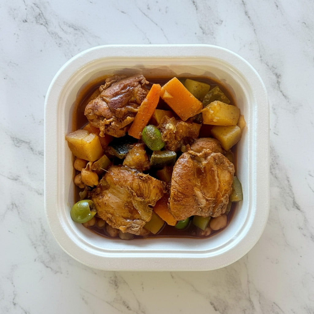 TAGINE TUNECINO DE POLLO