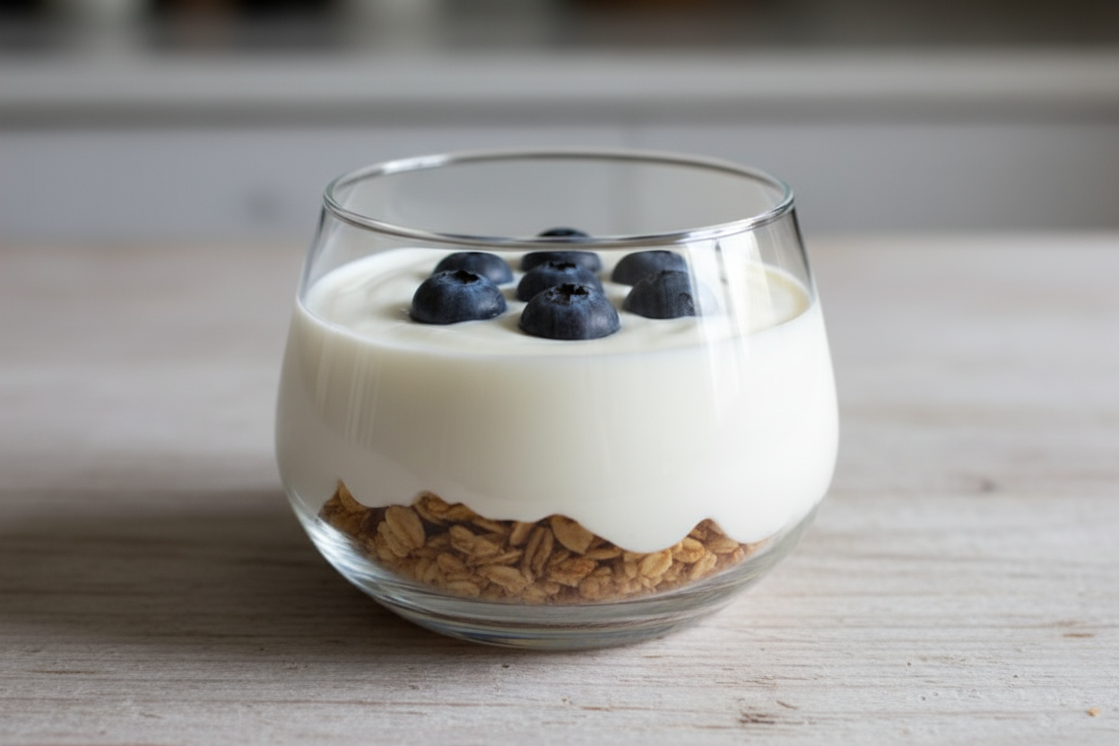 BOWL DE YOGUR CON GRANOLA